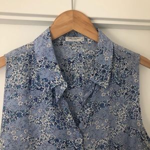 Equipment silk blouse size large